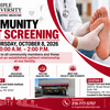 Community Foot Screen